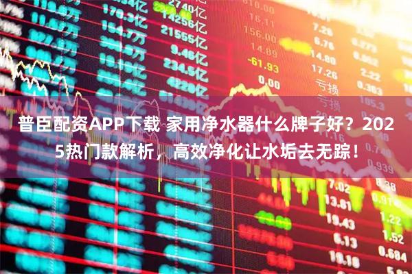 普臣配资APP下载 家用净水器什么牌子好？2025热门款解析，高效净化让水垢去无踪！
